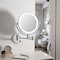 Kibi Circular LED Wall Mount Magnifying Make Up Mirror - Chrome KMM101CH - alternate 5